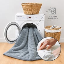 Faux Mink Heated Throw